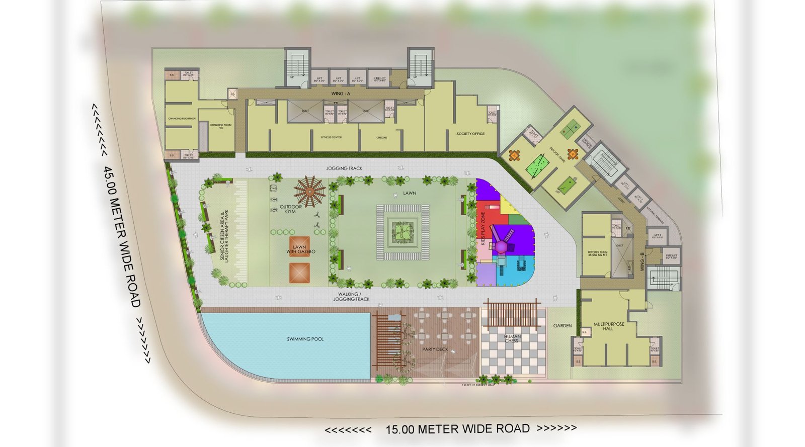 Satyam-Surya-Manhattan-Typical-Floor-Plan-Sixth-Floor