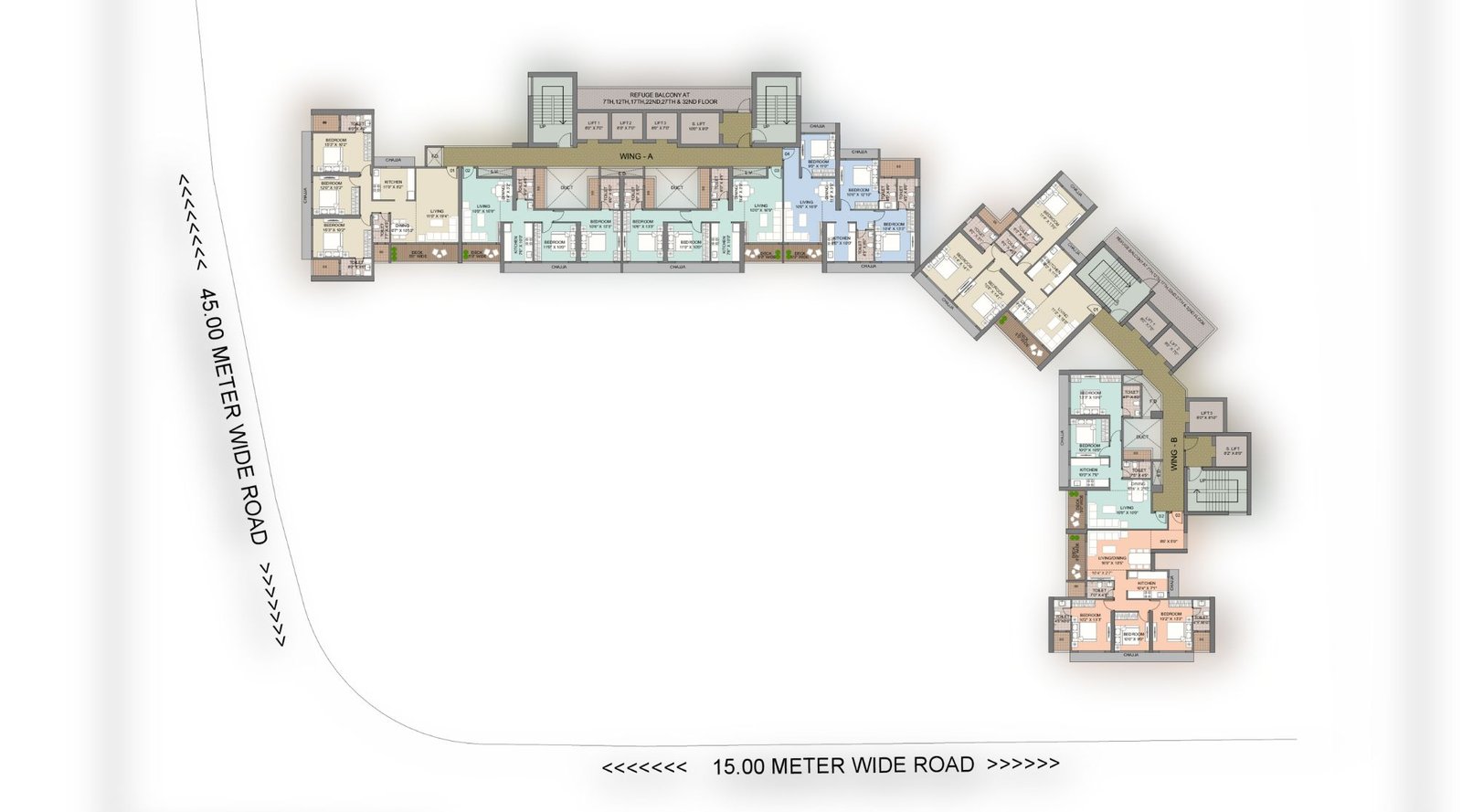 Satyam-Surya-Manhattan-Typical-Floor-Plan